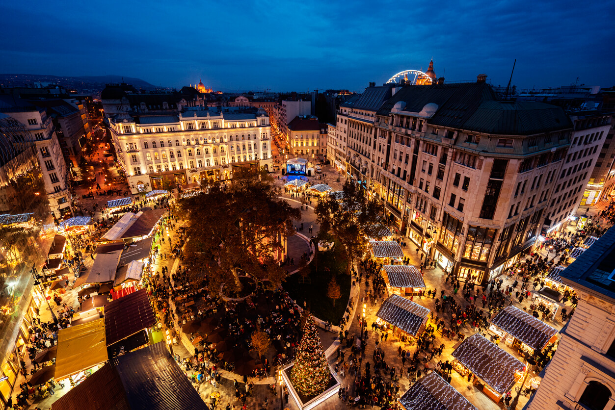 Budapest christmas market