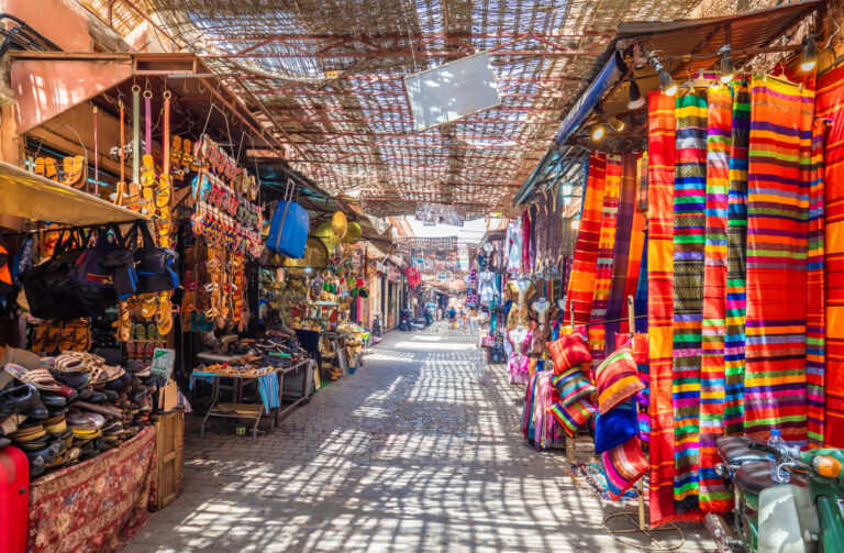 Bazar w Maroku